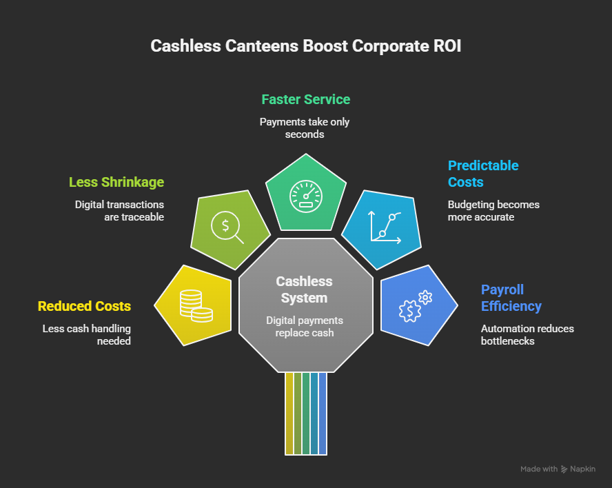 Going cashless diagram